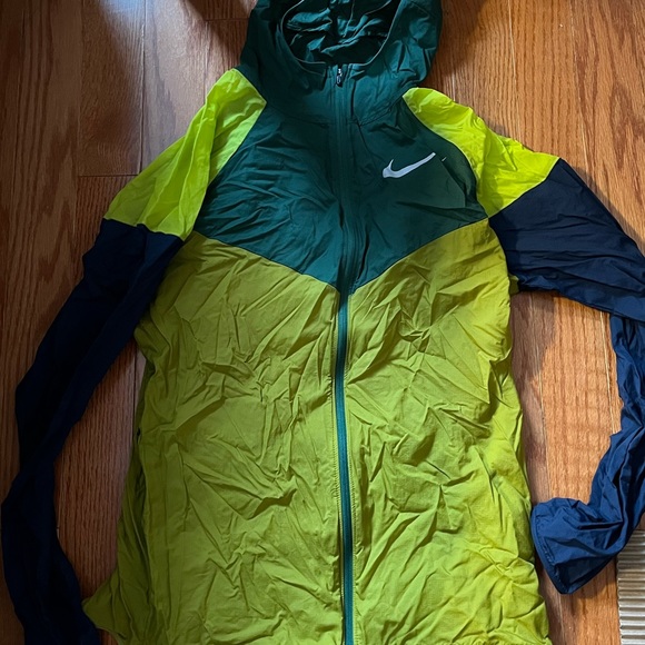 Nike Windrunner jacket green and yellow M - Picture 5 of 8